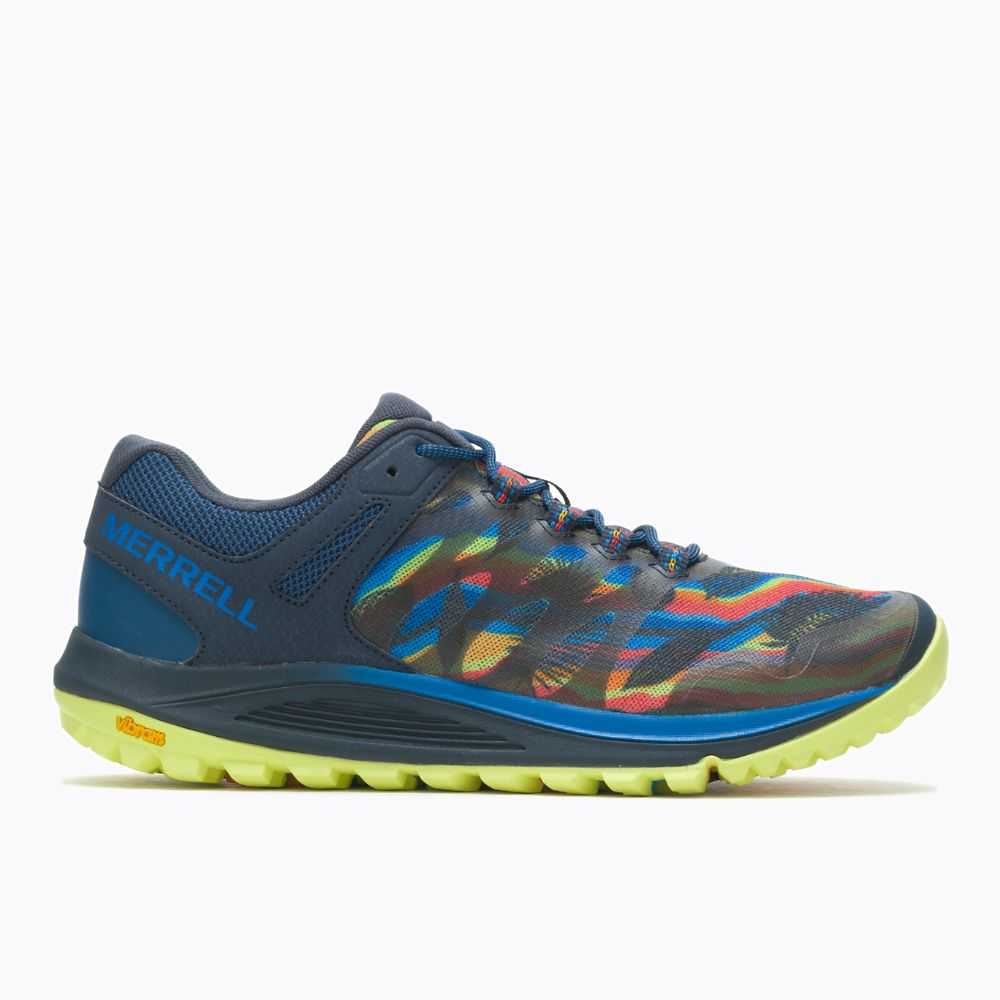 Men\'s Merrell Nova 2 Rainbow Trail Running Shoes Multicolor | Israel-032194