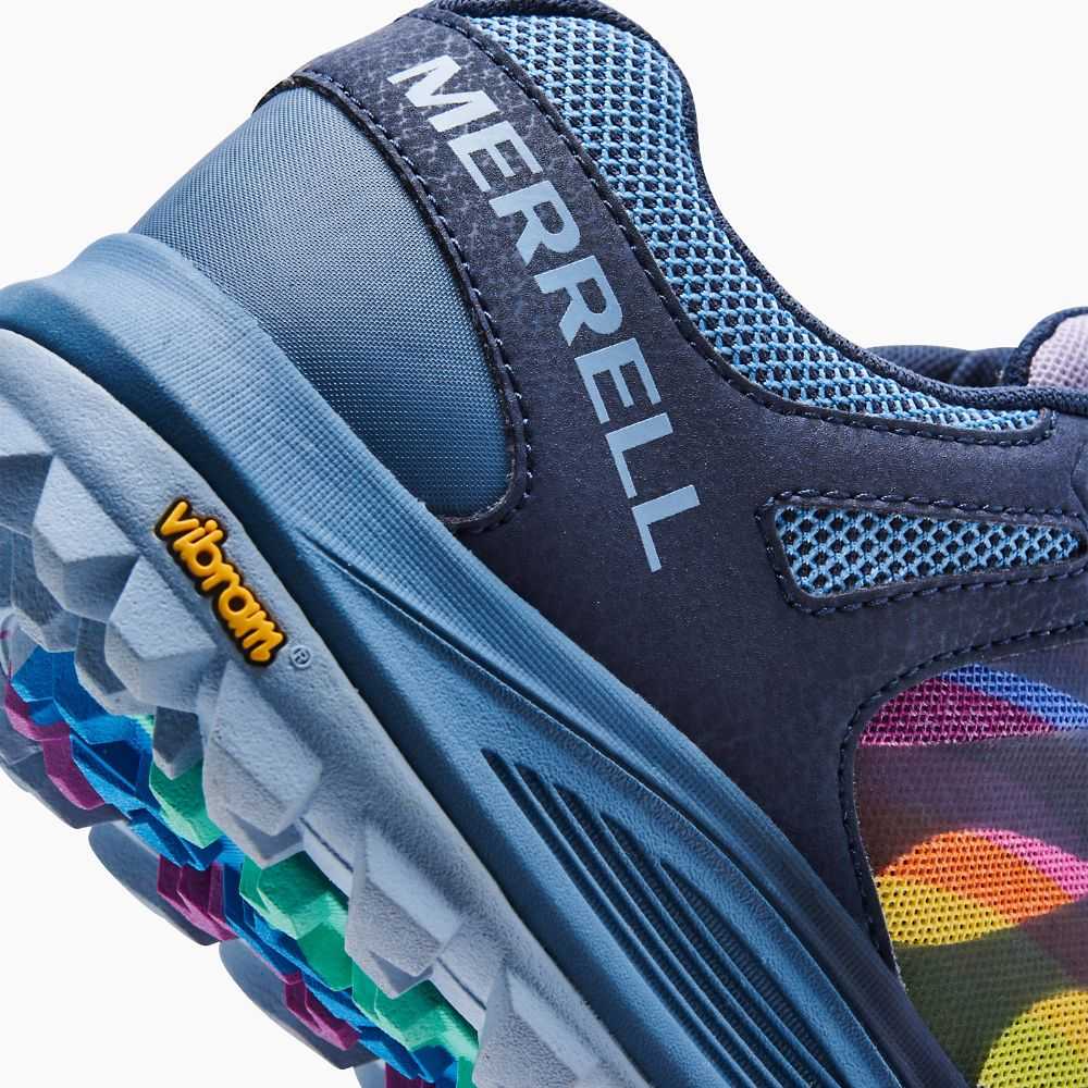 Men's Merrell Nova 2 Rainbow Trail Running Shoes Multicolor | Israel-3290746