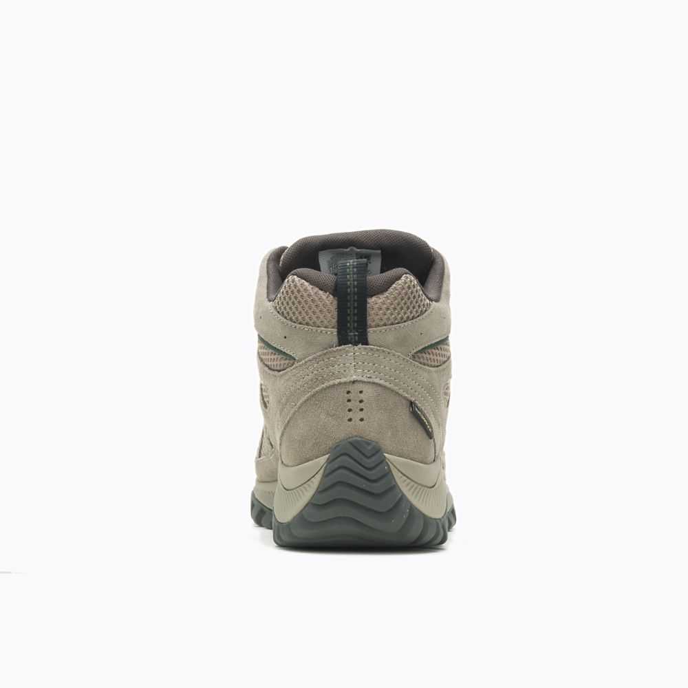 Men's Merrell Oakcreek Mid Waterproof Hiking Boots Brown | Israel-726493