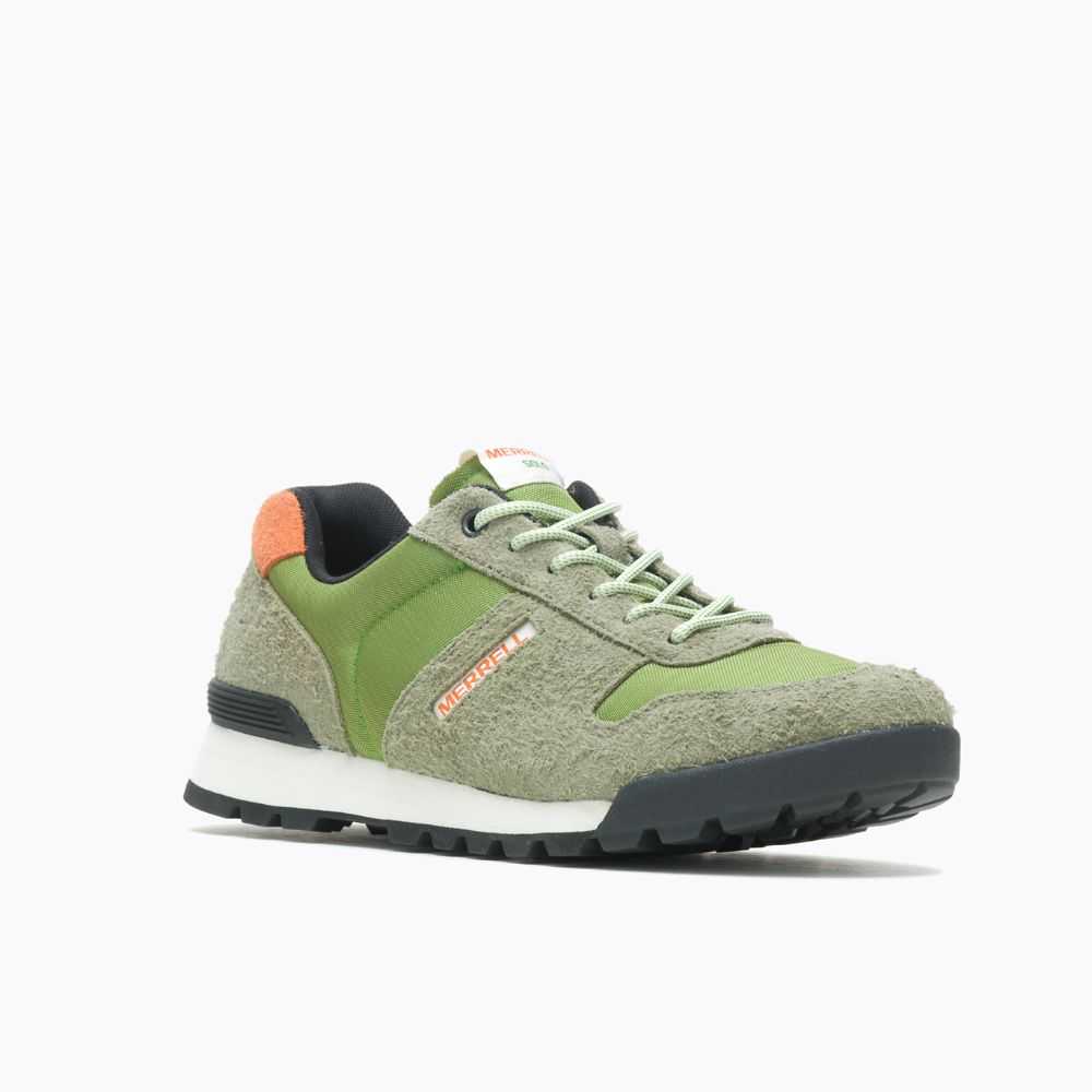 Men's Merrell Solo Luxe 2 Sneakers Dark Green | Israel-486902