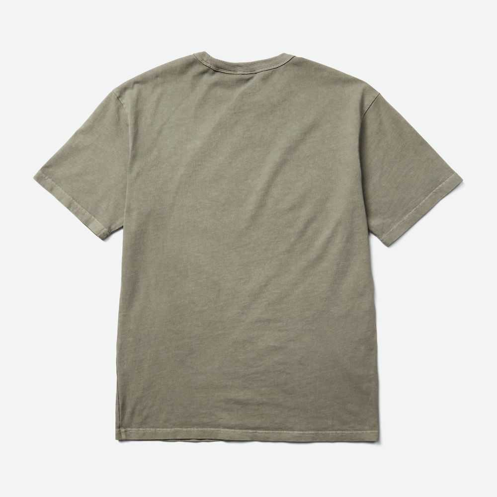 Men's Merrell Sunbaked T Shirts Grey | Israel-069372