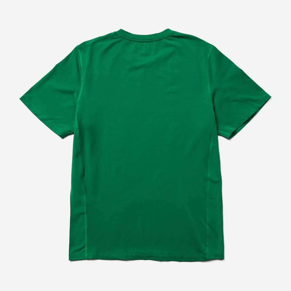 Men's Merrell Tencel T Shirts Green | Israel-317084