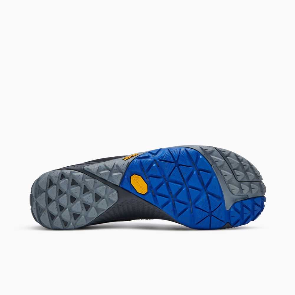 Men's Merrell Trail Glove 6 Eco Barefoot Shoes Dark Blue | Israel-0346719