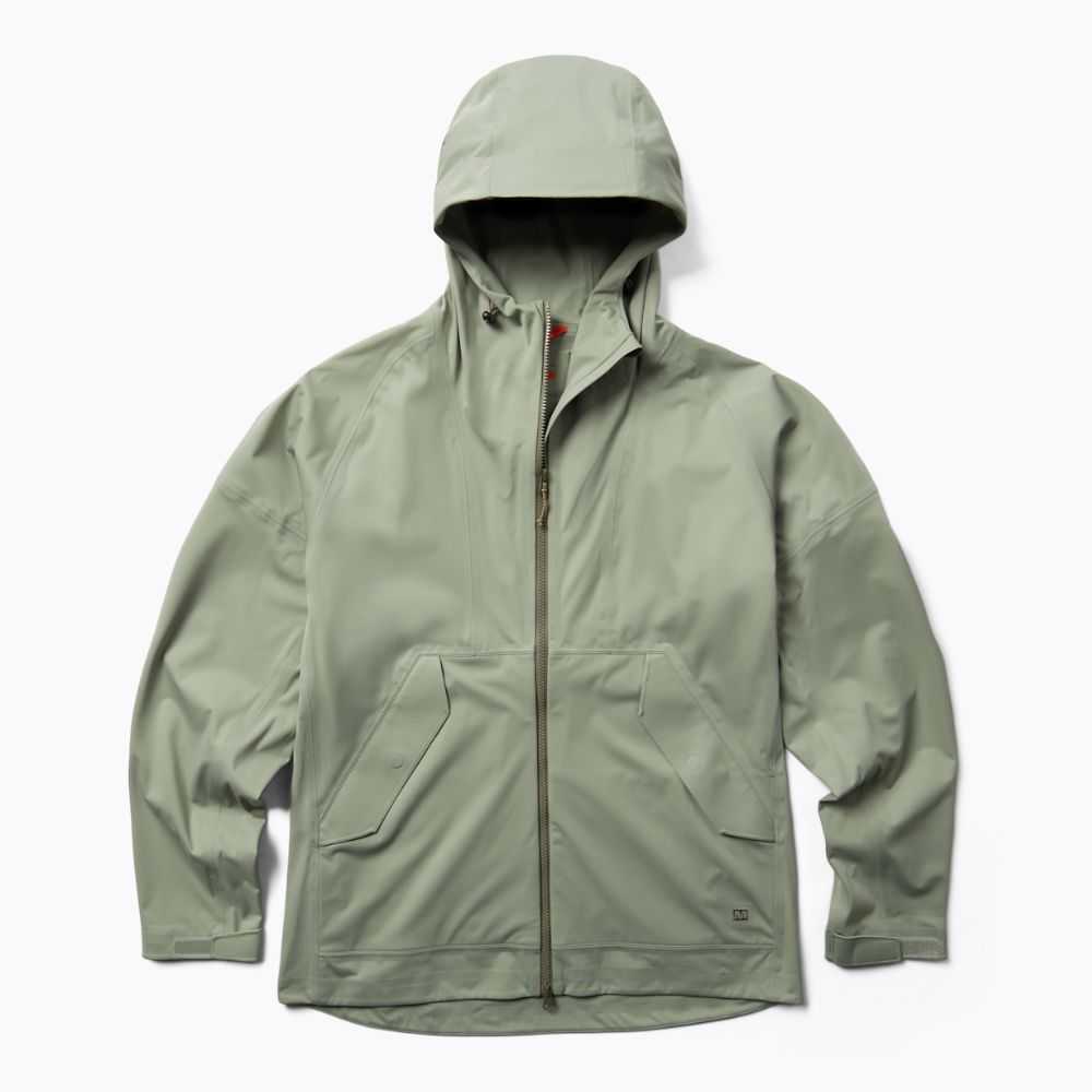 Men's Merrell Whisper Rain Jackets Grey | Israel-2879160