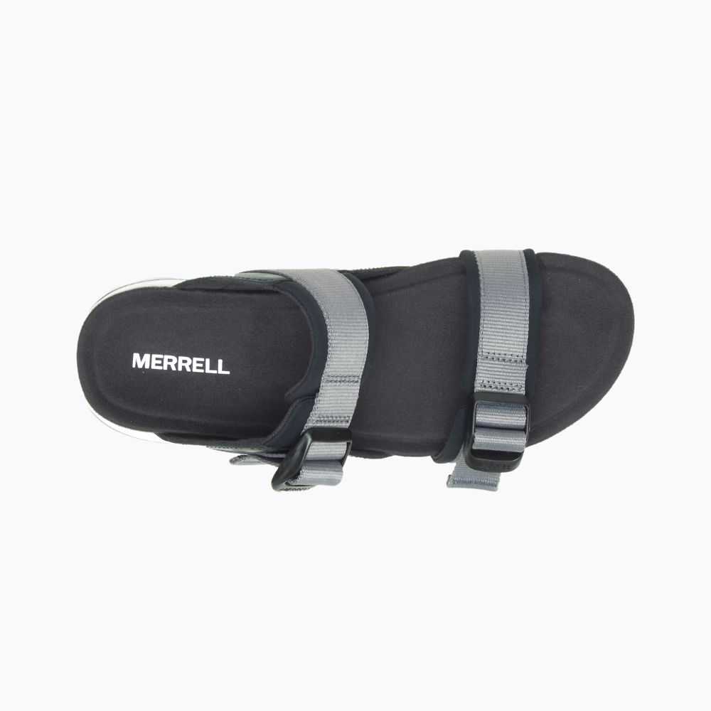 Women's Merrell Alpine Cush Sandals Black | Israel-347026