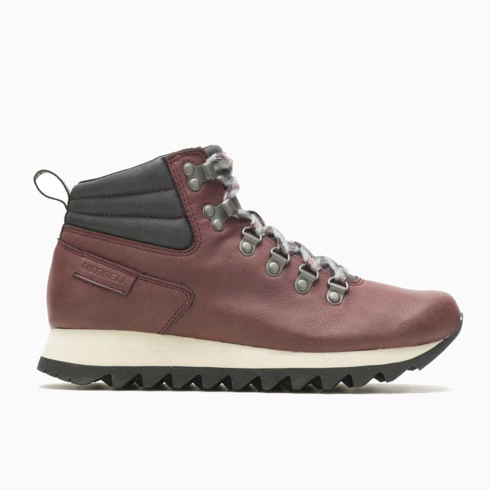 Women\'s Merrell Alpine Hiking Boots Burgundy | Israel-943861