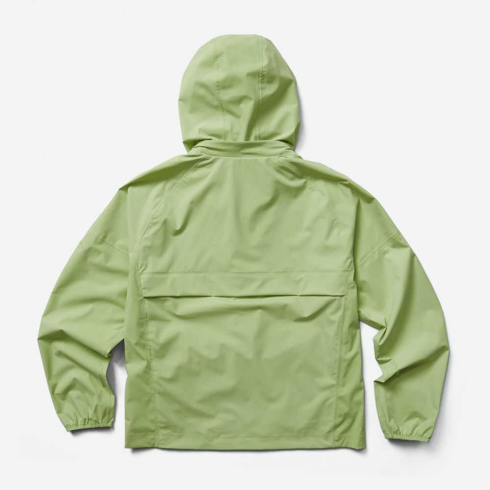 Women's Merrell Alpine Rain Jackets Green | Israel-609317