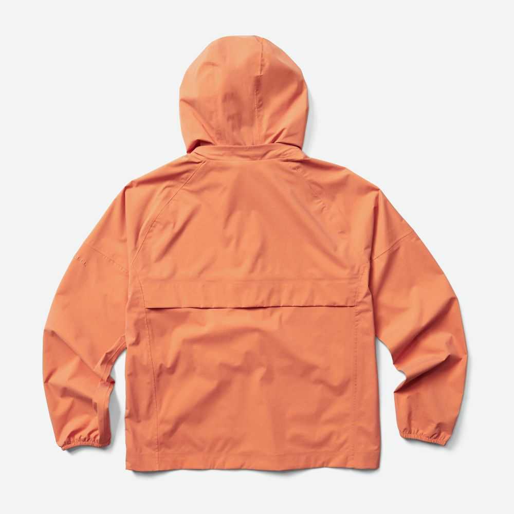 Women's Merrell Alpine Rain Jackets Orange | Israel-2794601