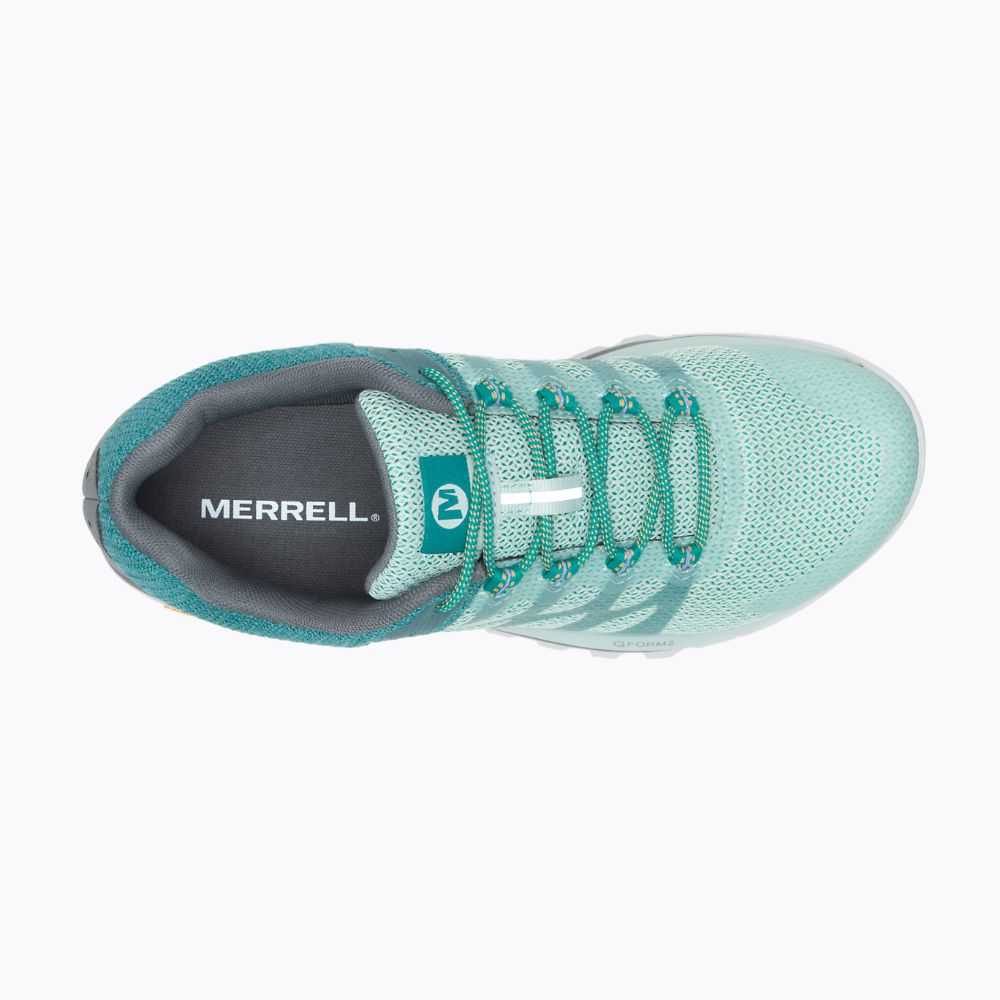 Women's Merrell Antora 2 GORE-TEX® Trail Running Shoes Turquoise | Israel-1083647