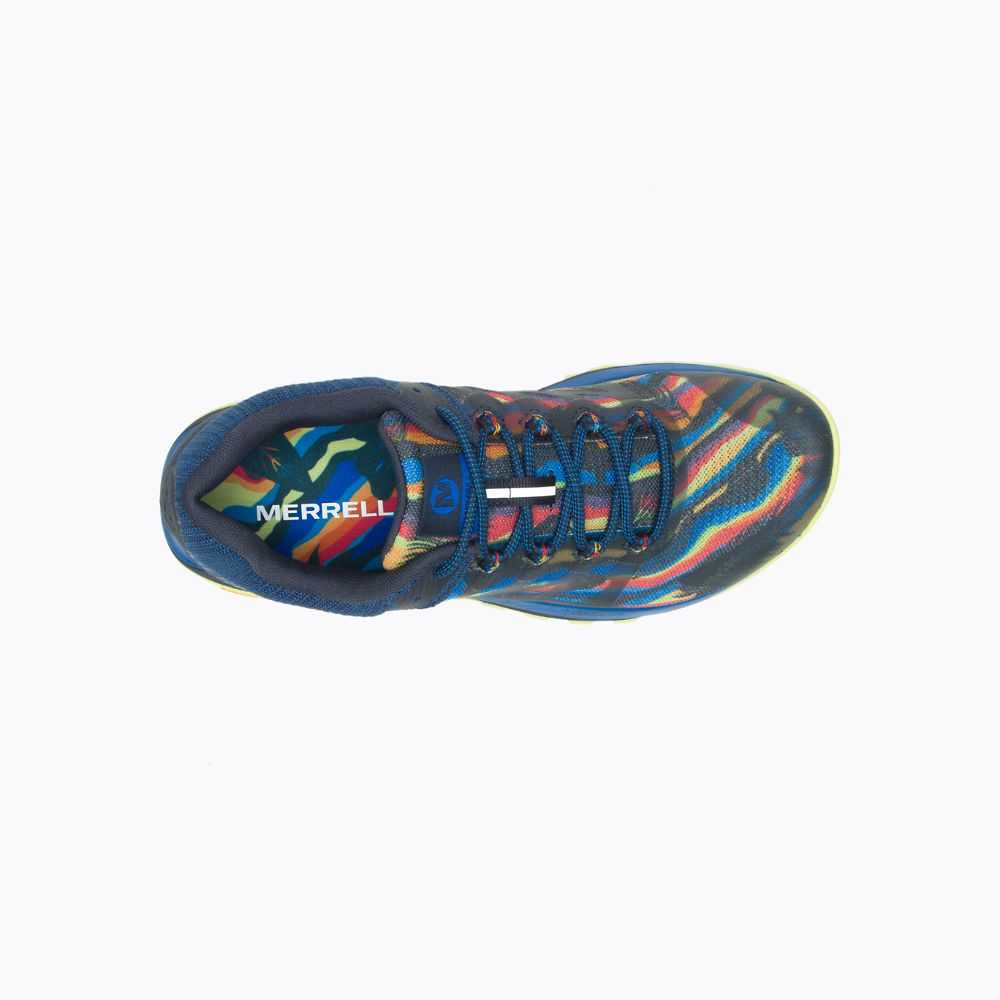 Women's Merrell Antora 2 Rainbow Mountain Wide Width Trail Running Shoes Multicolor | Israel-9216734