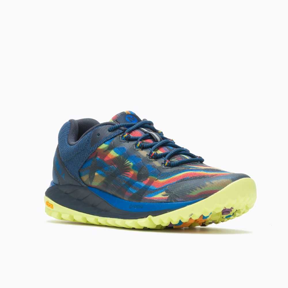 Women's Merrell Antora 2 Rainbow Mountain Wide Width Trail Running Shoes Multicolor | Israel-9216734