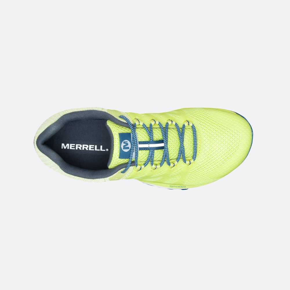 Women's Merrell Antora 2 Trail Running Shoes Lemon | Israel-6034191