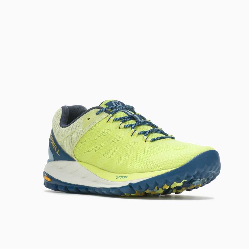 Women's Merrell Antora 2 Trail Running Shoes Lemon | Israel-6034191