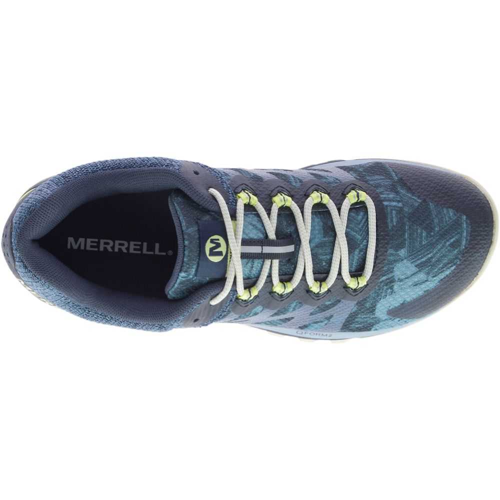 Women's Merrell Antora 2 Trail Running Shoes Light Blue | Israel-603987