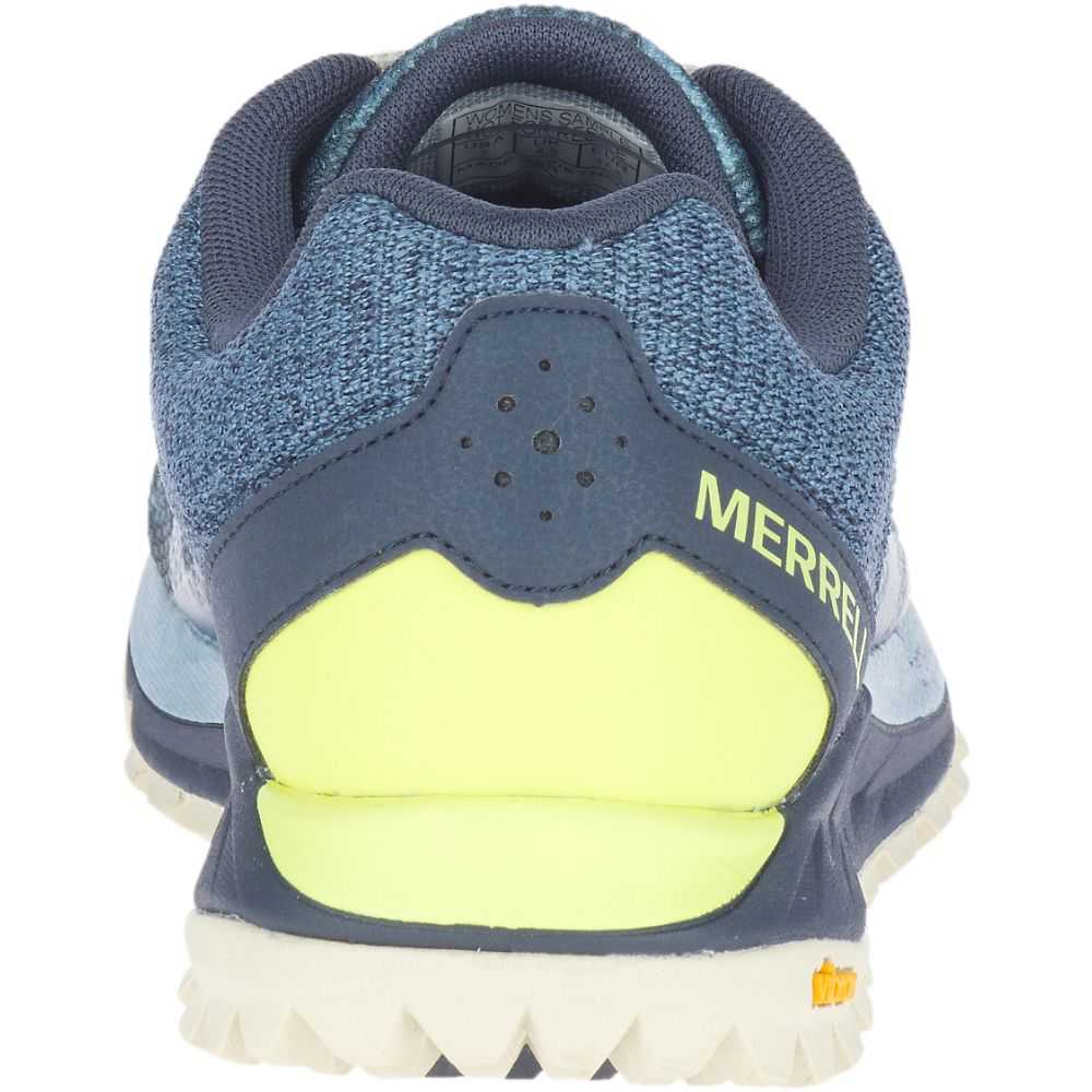 Women's Merrell Antora 2 Trail Running Shoes Light Blue | Israel-603987