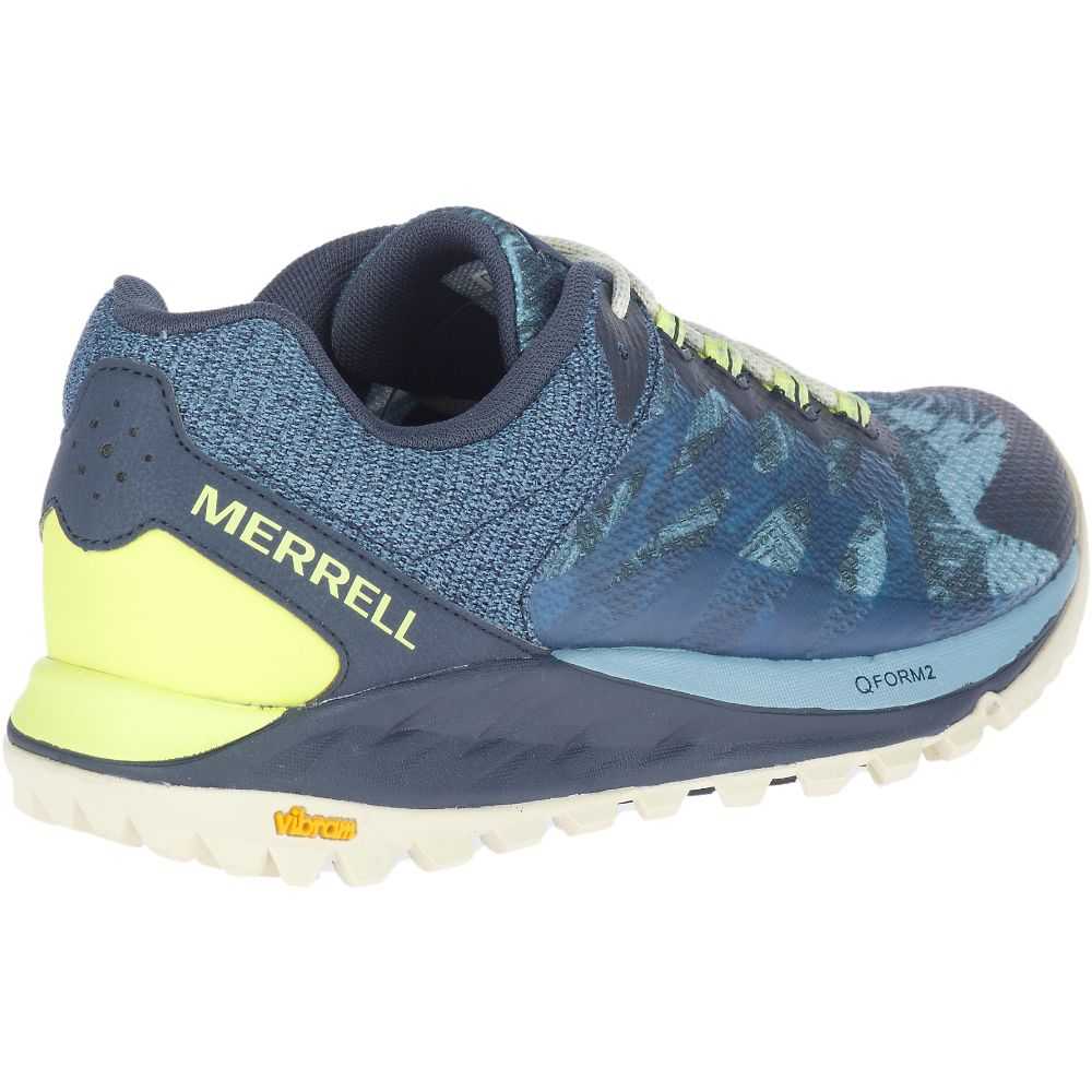 Women's Merrell Antora 2 Trail Running Shoes Light Blue | Israel-603987