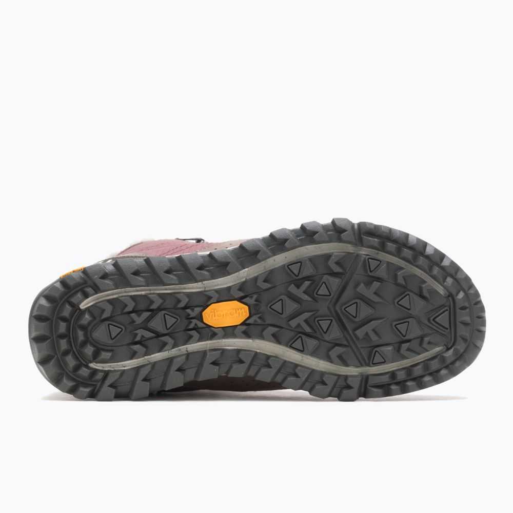 Women's Merrell Antora Sneakers Burgundy | Israel-086497