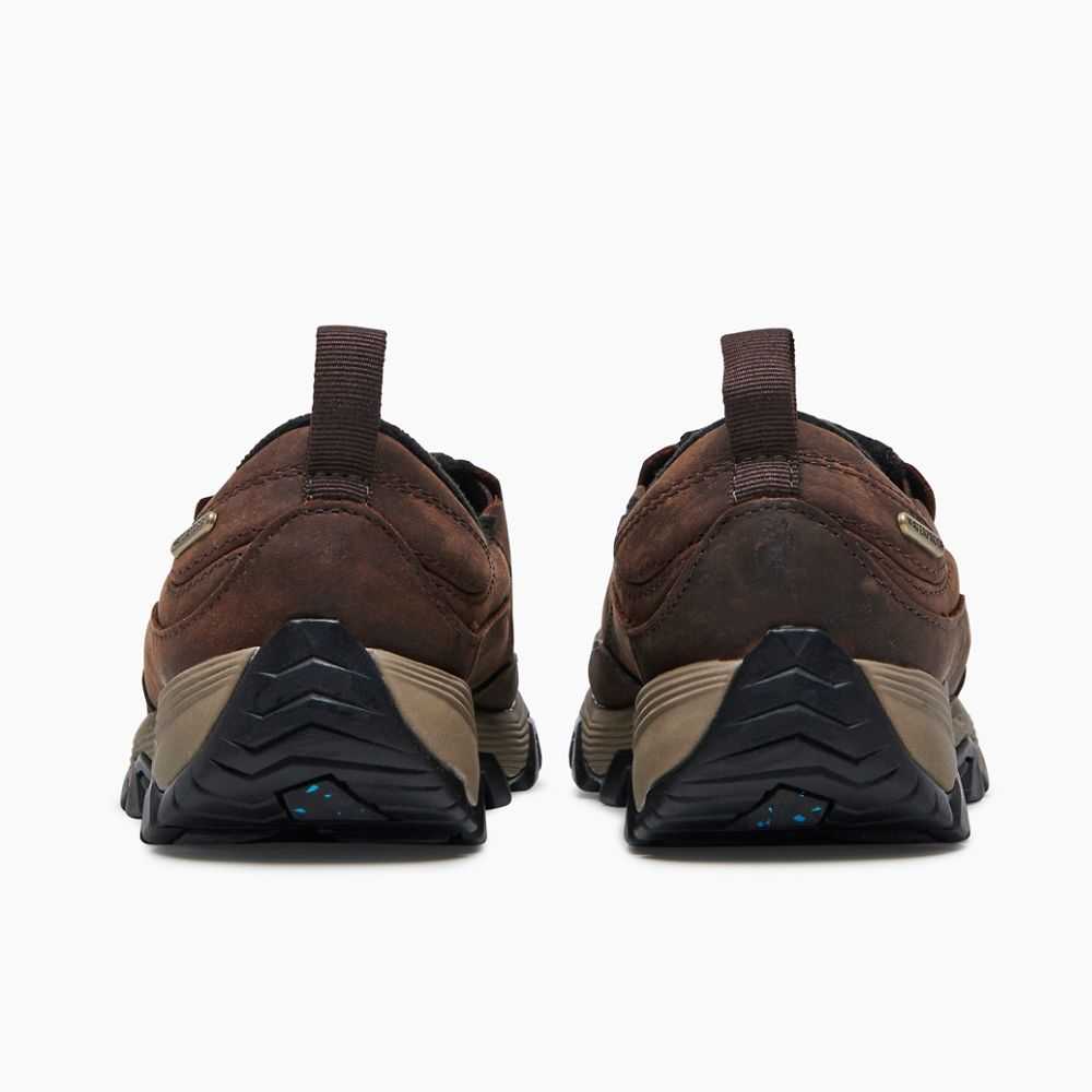 Women's Merrell ColdPack Ice+ Moc Waterproof Slip On Shoes Brown | Israel-417286