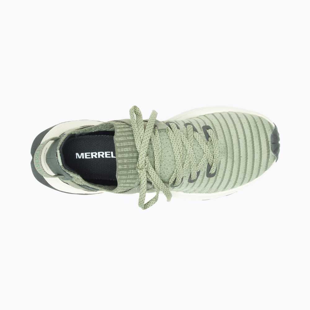 Women's Merrell Embark Lace Sneakers Green | Israel-194672