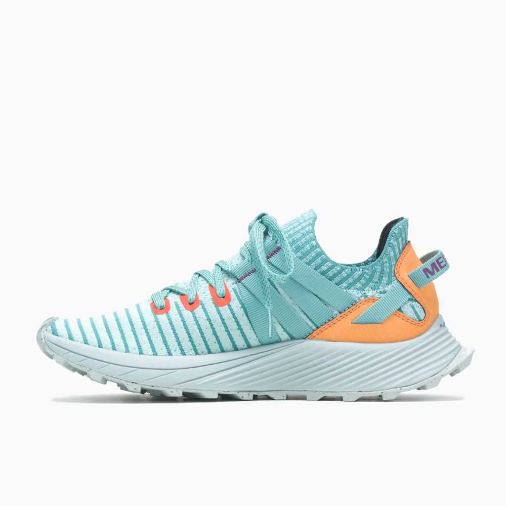 Women's Merrell Embark Lace Sneakers Turquoise | Israel-3048961