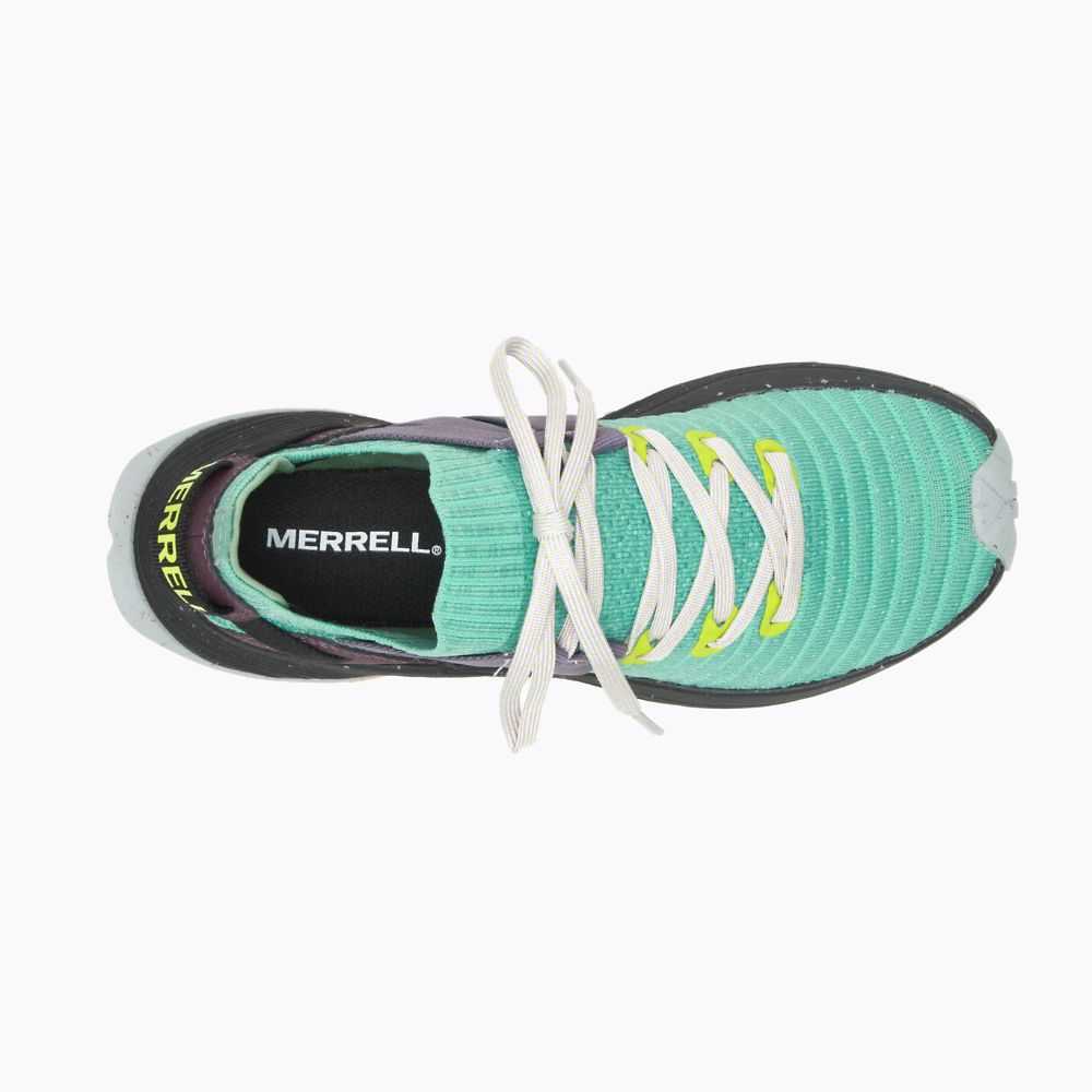 Women's Merrell Embark Lace Sneakers Turquoise | Israel-423809