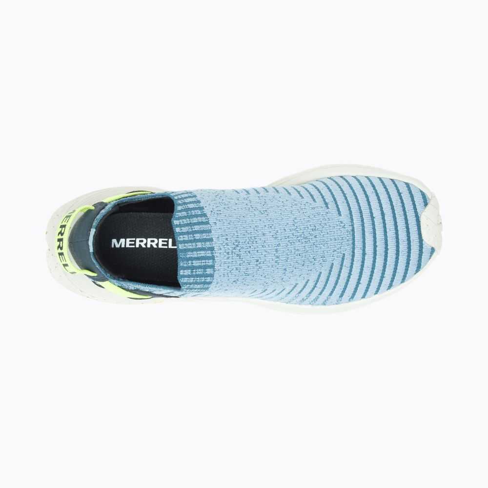 Women's Merrell Embark Moc Sneakers Light Blue | Israel-781642