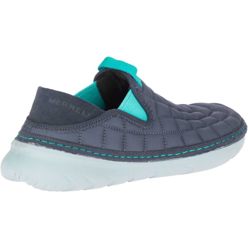 Women's Merrell Hut Moc Sneakers Dark Blue | Israel-1093768