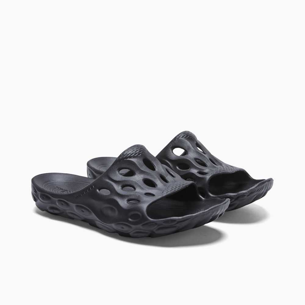 Women's Merrell Hydro Hiking Sandals Black | Israel-268470