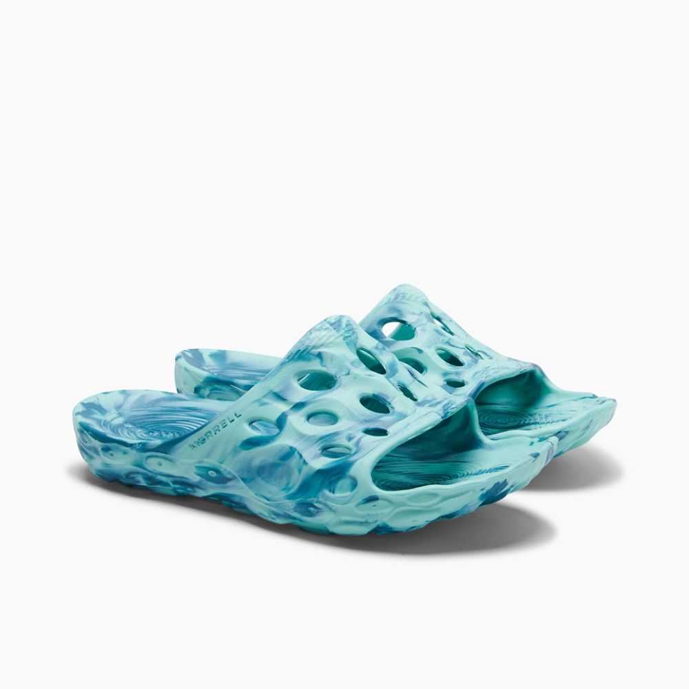 Women's Merrell Hydro Hiking Sandals Turquoise | Israel-9073842