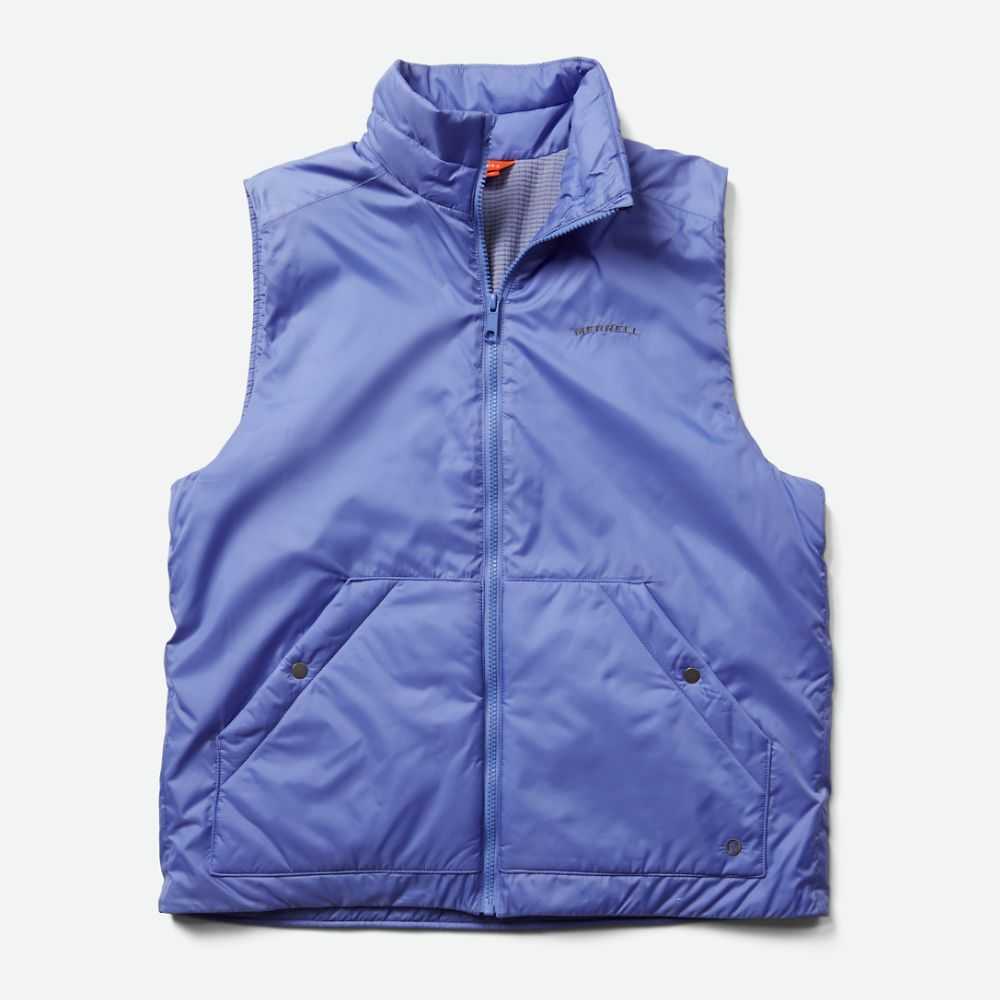 Women's Merrell Insulated Rain Jackets Blue | Israel-9320146