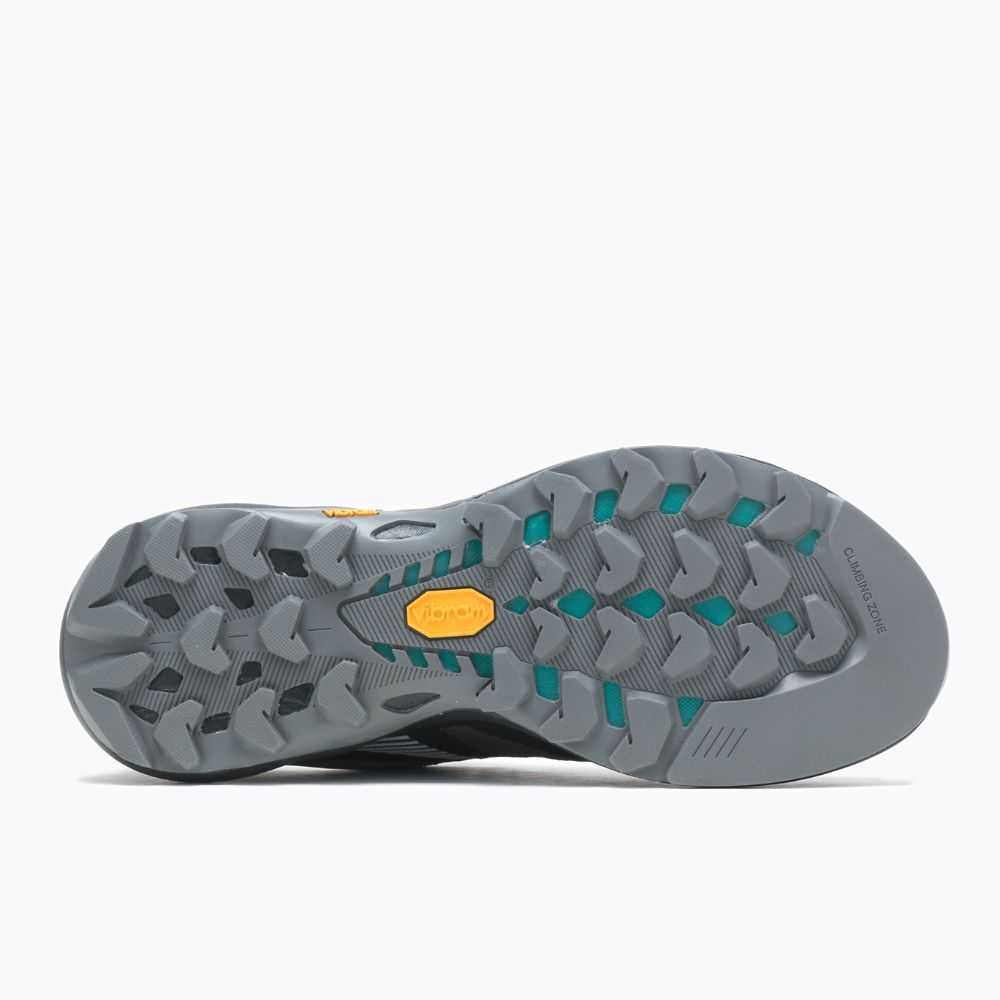 Women's Merrell MQM 3 GORE-TEX® Trail Running Shoes Grey/Turquoise | Israel-706823