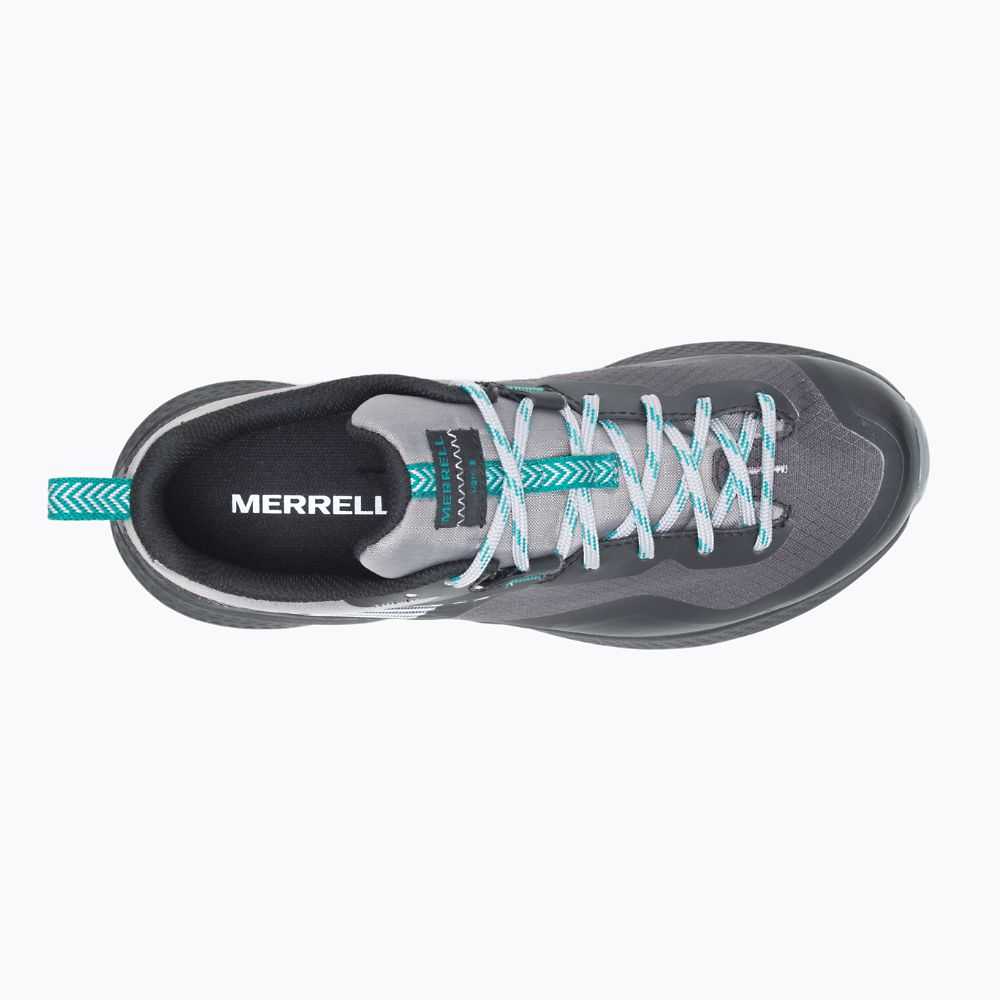 Women's Merrell MQM 3 GORE-TEX® Trail Running Shoes Grey/Turquoise | Israel-706823