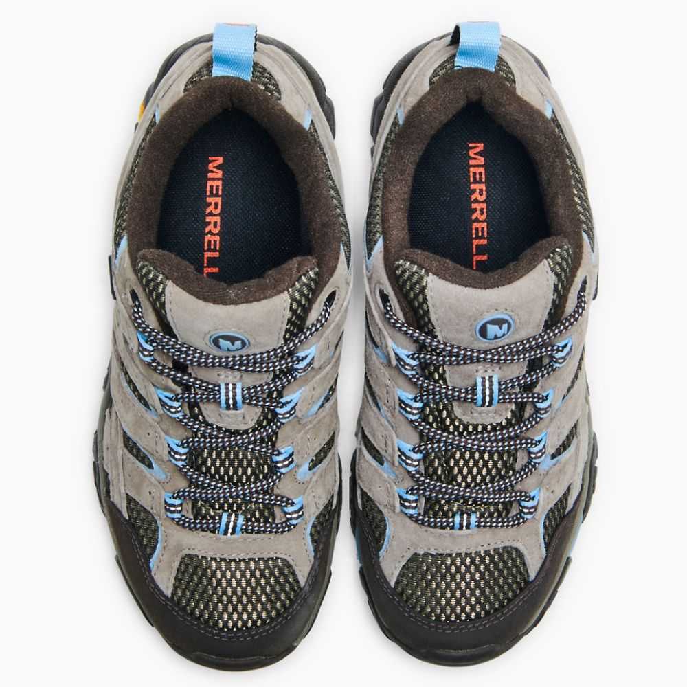 Women's Merrell Moab 2 Waterproof Hiking Shoes Grey | Israel-419628