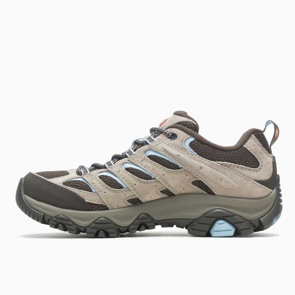 Women's Merrell Moab 3 GORE-TEX® Hiking Shoes Grey | Israel-6297418