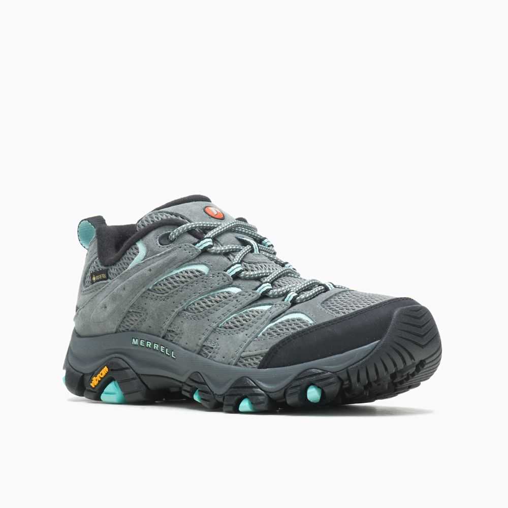 Women's Merrell Moab 3 GORE-TEX® Hiking Shoes Olive | Israel-879624