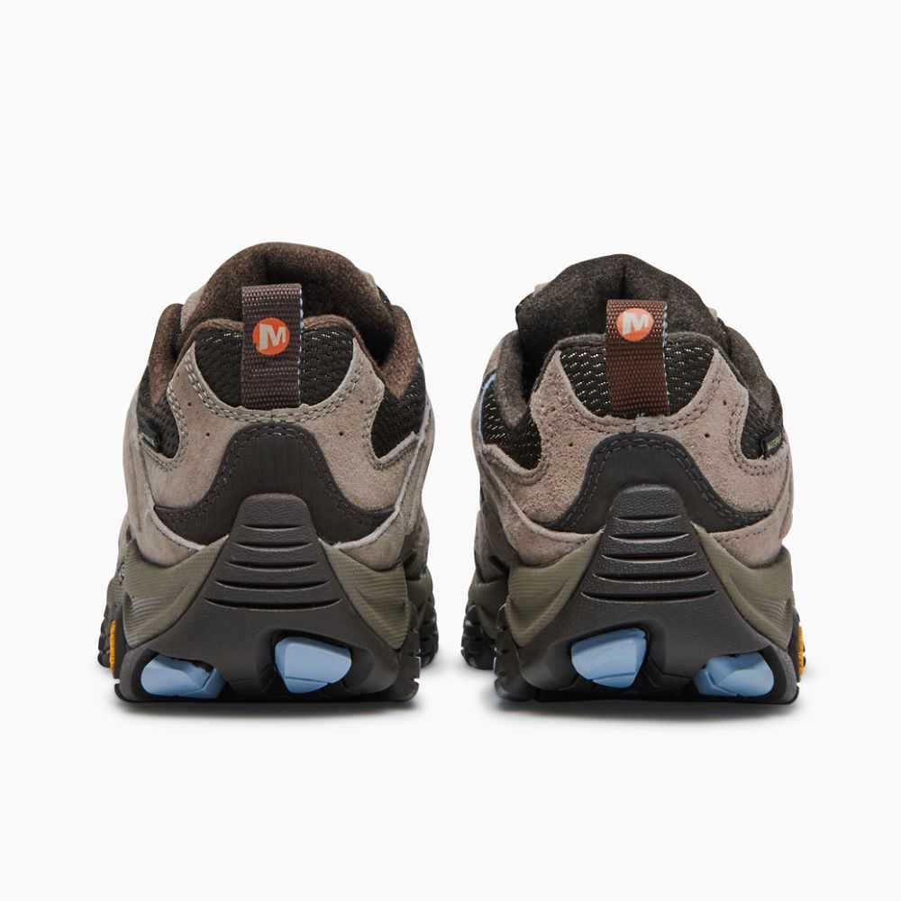 Women's Merrell Moab 3 Waterproof Hiking Shoes Grey | Israel-268973