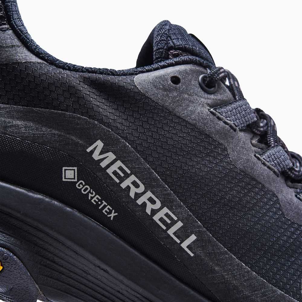 Women's Merrell Moab Speed GORE-TEX® Sneakers Black | Israel-792148