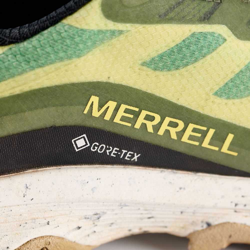 Women's Merrell Moab Speed GORE-TEX® X Sweaty Betty Walking Shoes White/Light Green | Israel-8139074