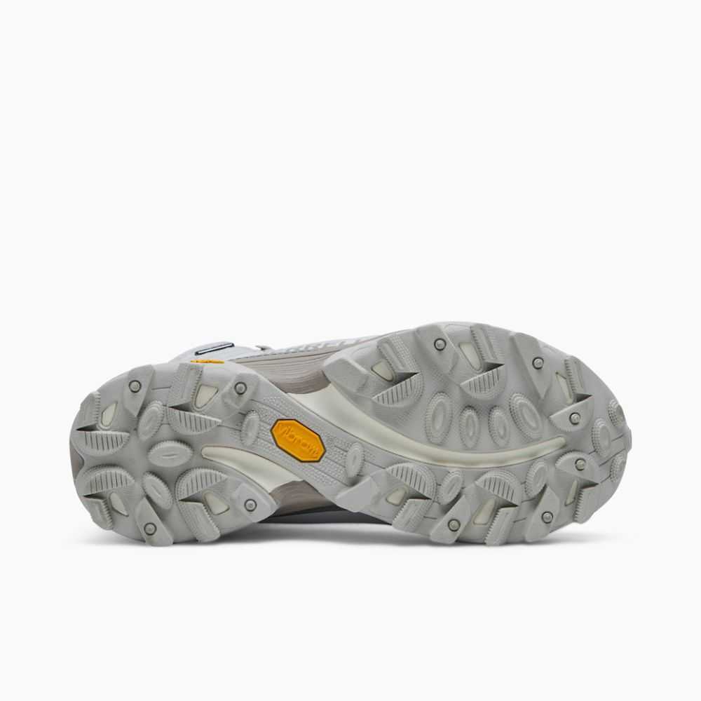 Women's Merrell Moab Speed Thermo Mid Waterproof Hiking Boots Beige | Israel-9382674