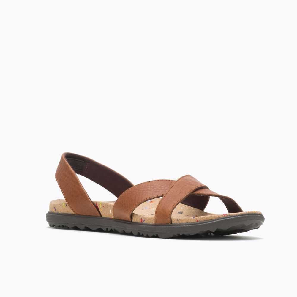 Women's Merrell Nova 2 Sandals Brown | Israel-7693408