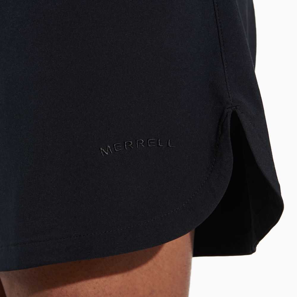 Women's Merrell Sierra Shorts Black | Israel-387046