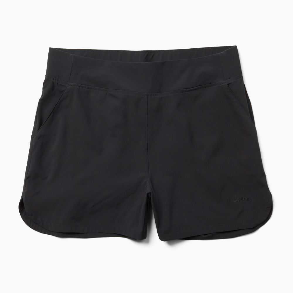 Women's Merrell Sierra Shorts Black | Israel-387046