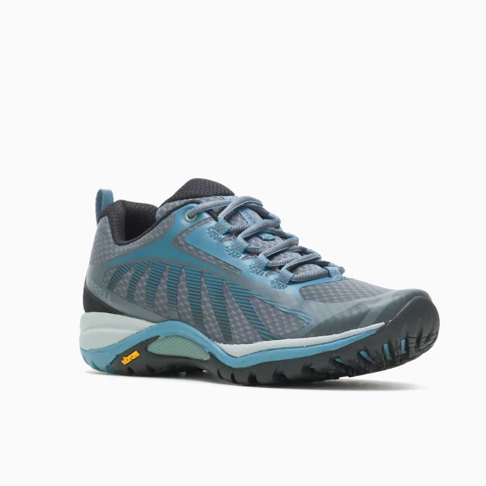 Women's Merrell Siren Edge 3 Hiking Shoes Dark Blue | Israel-687431