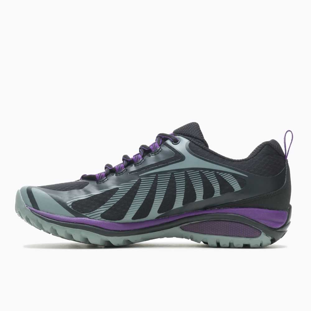 Women's Merrell Siren Edge 3 Sneakers Black/Purple | Israel-8079631