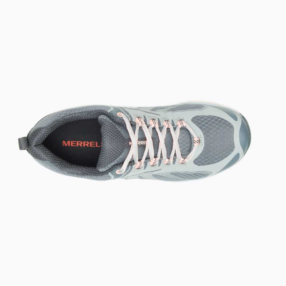 Women's Merrell Siren Edge 3 Waterproof Hiking Shoes Light Blue | Israel-0623194