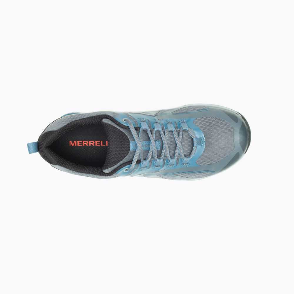 Women's Merrell Siren Edge 3 Waterproof Wide Width Walking Shoes Dark Blue | Israel-3869147