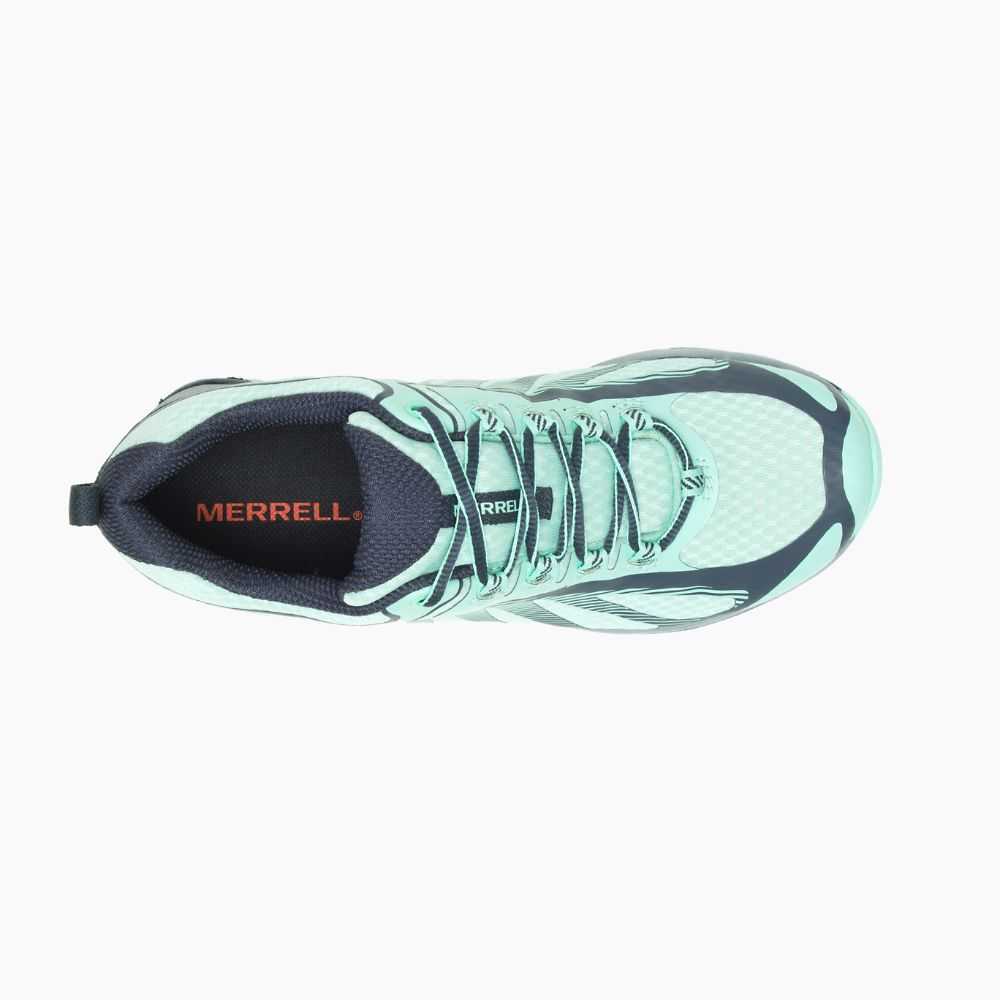 Women's Merrell Siren Edge 3 Waterproof Hiking Shoes Navy | Israel-7096132