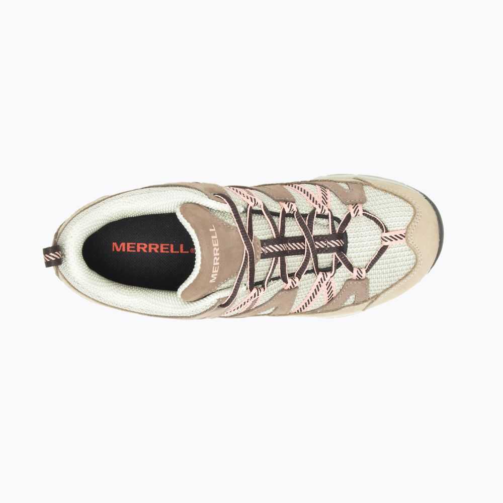 Women's Merrell Siren Sport 3 Wide Width Sneakers Khaki | Israel-036821