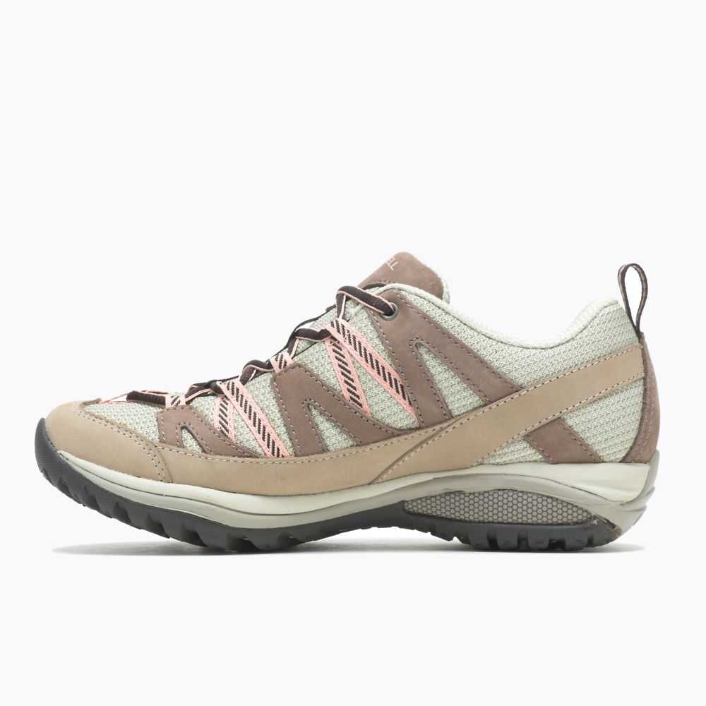 Women's Merrell Siren Sport 3 Wide Width Sneakers Khaki | Israel-036821