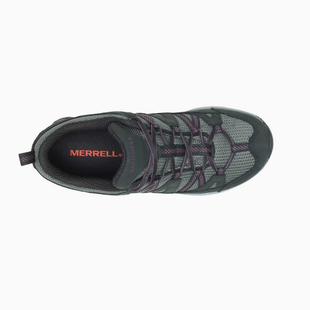 Women's Merrell Siren Sport 3 Wide Width Sneakers Black | Israel-802794